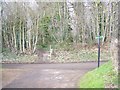 Greensand Way crosses Loddington Lane