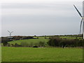 View across farmland in the direction of Taldrwst Mawr Farm