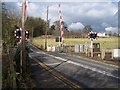 Level crossing at Teston