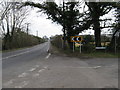 Junction of Old House Lane and the A272