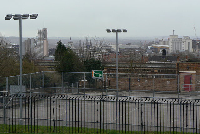 View to the City Centre from Belle Vue reservoir