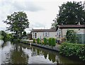 Housing by the canal at Penkridge, Staffordshire