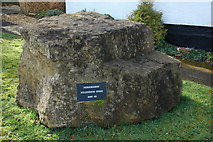 SP0238 : Sedgeberrow Millennium Stone by Philip Halling