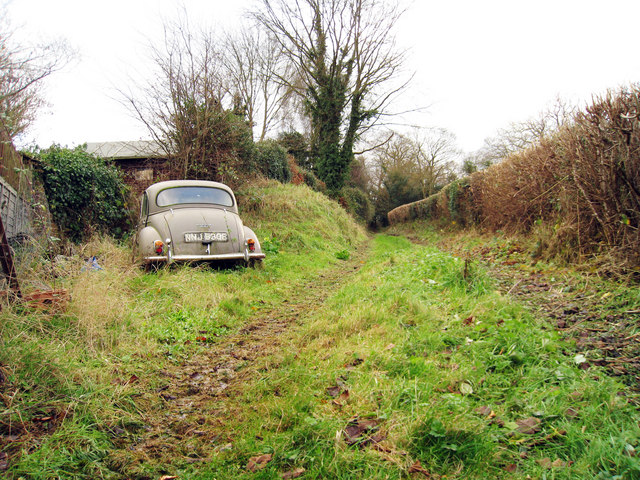 Abandoned Morris Minor