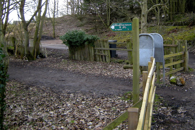 Arbroath Path Network Signpost