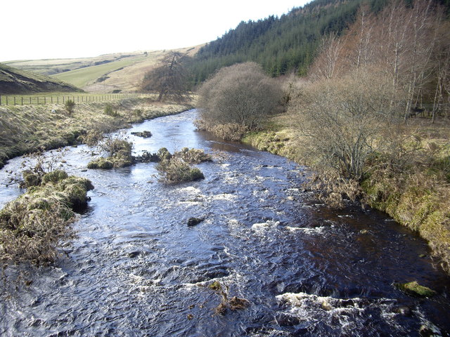 Upstream River Deveron