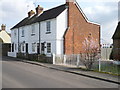 Cottages on the lane on the east side of Boughton Lees Green