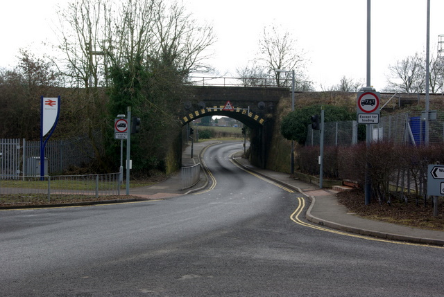 Bridge under the railway, west of Warwick Parkway Station