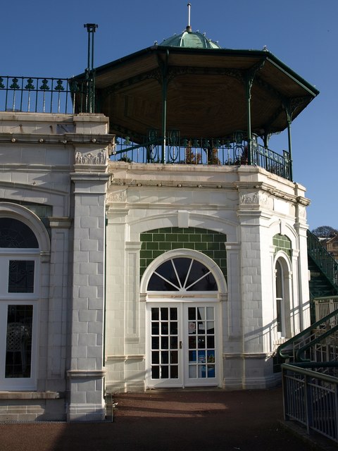 Corner turret, Torquay Pavilion
