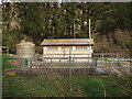 Building at Branscombe sewage works