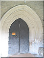 All Saints, Turvey: south door