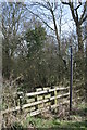 Footpath towards Erbistock House.