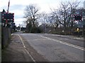 Railway Crossing on B2162 Hampstead Lane