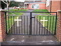 Llanyrafon Church Gates