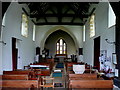 SO7626 : St. Mary's church, Upleadon - interior by Jonathan Billinger