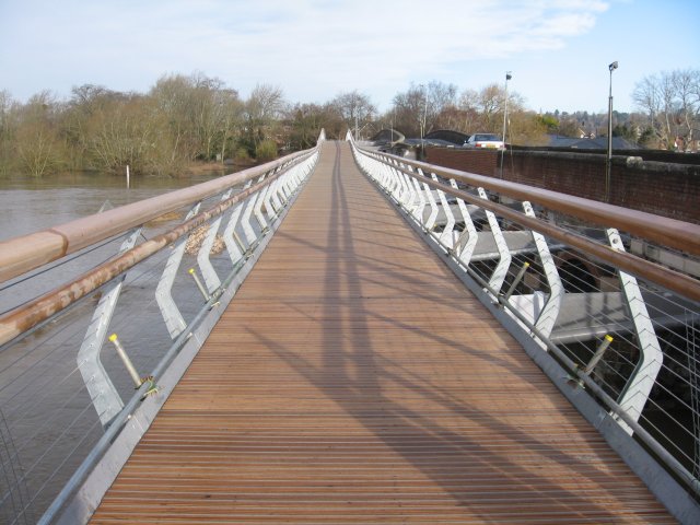New Canford footbridge, Wimborne