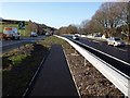 Footpath crossing, A38, Ashburton