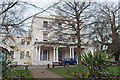 Pierremont hall from the park