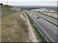 Aston Clinton Bypass ? Aylesbury Vale in the distance