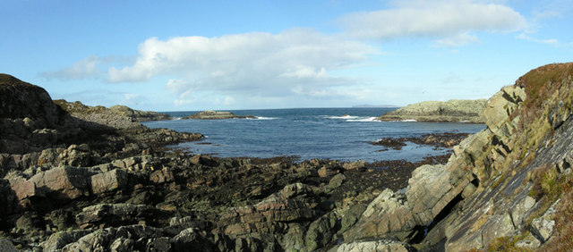 Looking north from Mor Eilean