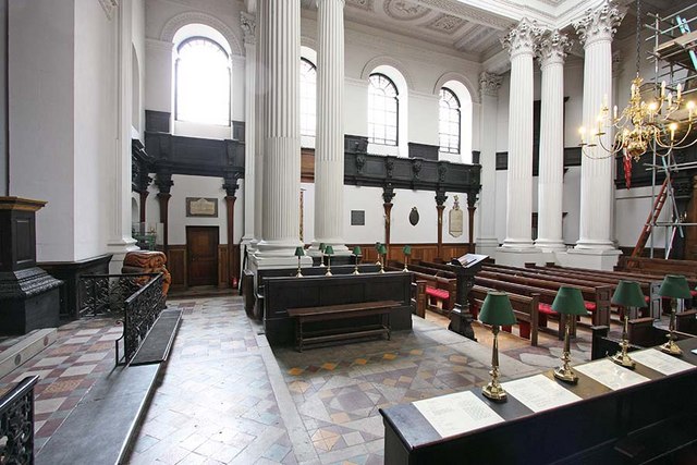 St Mary Woolnoth, Lombard Street, London... © John Salmon cc-by-sa/2.0 ...