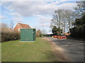 Looking north-west up Foxbury Lane