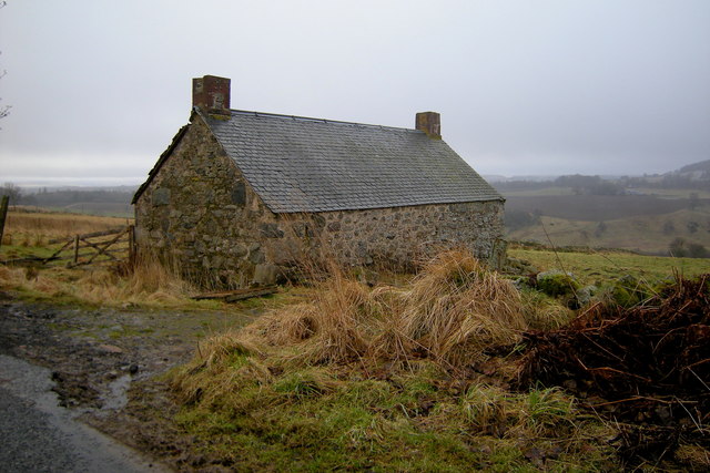 View of Ruined Cottage, Glenmoy