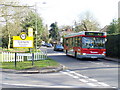 Entering Claygate