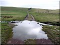 Ford on bridleway south of Alnham