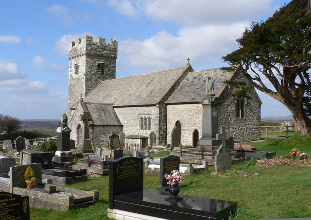 Church of St Mary on St Mary Hill Down © Mick Lobb :: Geograph Britain ...