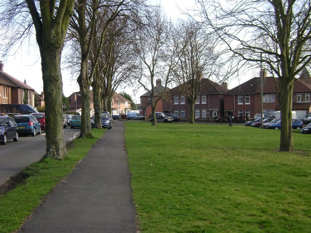 Greenspace, All Saints Road, Warwick © Robin Stott :: Geograph Britain ...