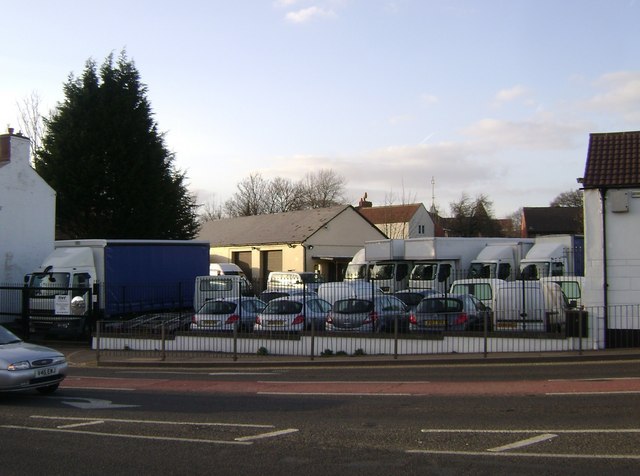 Vehicle hire business, Emscote Road, Warwick