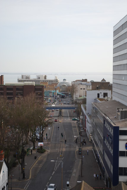 View from Victoria Circus car park