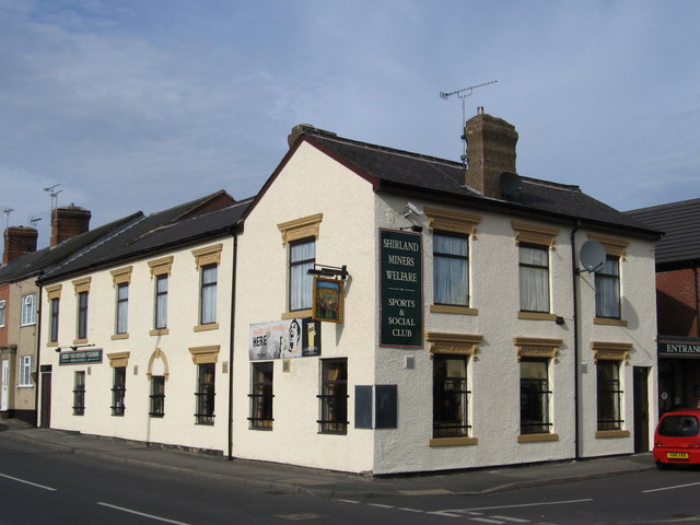 Shirland - Miners Welfare © Dave Bevis cc-by-sa/2.0 :: Geograph Britain ...