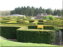 TQ8352 : Leeds Castle maze by Nick Smith