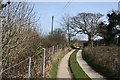 Bridleway by the Railway Line