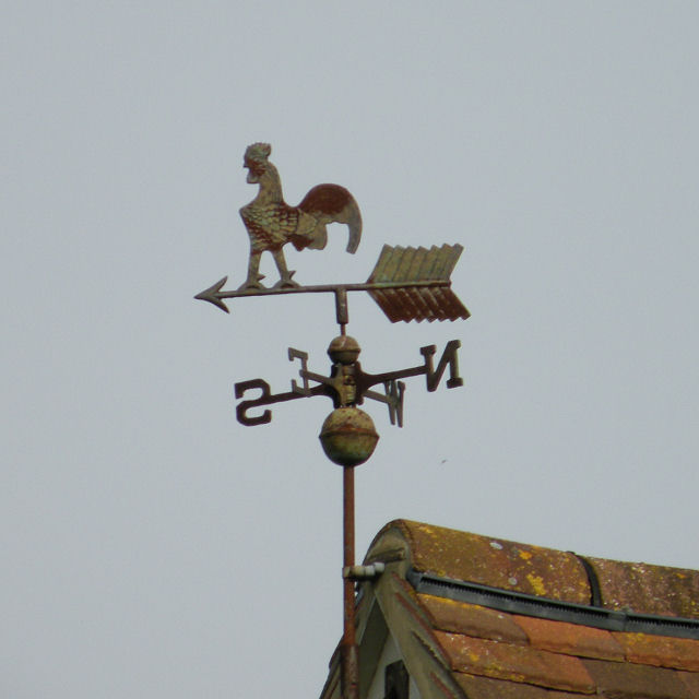 Weather vane at The Wilds