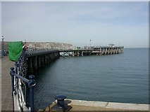 SZ0378 : Swanage Pier by Mike Faherty