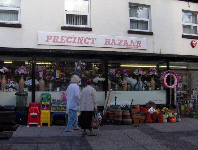 Bazaar hardware on the pavement, St Marychurch Precinct