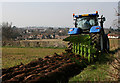 Ploughing near Trull, Somerset