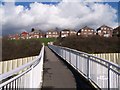 Footbridge Over The M1 near Junction 34, Sheffield / Rotherham - 4