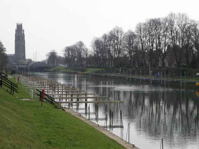 River Witham on the Boston approach