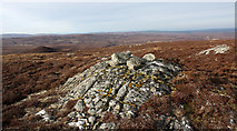 NH9031 : Cairn, Cnapan a Choire Odhair Bhig by Dorothy Carse
