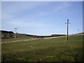 View NNE from near Denhead Cottage