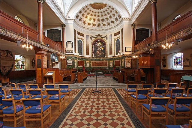 St Botolph without Aldersgate, London... © John Salmon cc-by-sa/2.0 ...