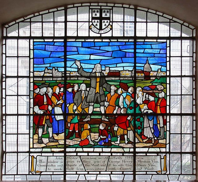 St Botolph without Aldersgate, London EC1 - Window