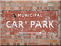 The Car Park sign