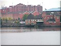 Mouth of the River Irwell, Salford Quays