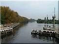 View North from Irlam Locks