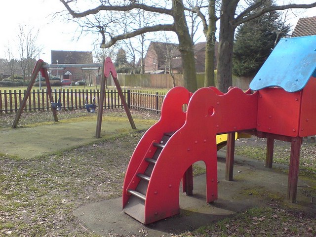 Small playground, Ancells Farm